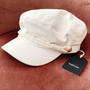 HAT ATTACK Emmy Cap in Denim White
